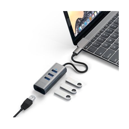 Satechi Adaptateur USB-C vers USB 3.0 - Argent