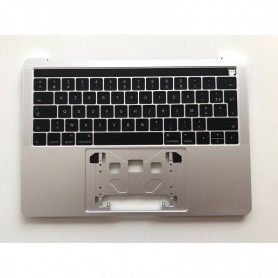 Clavier Topcase Apple MacBook Pro 13" A2251 2020 Argent Francais Azerty