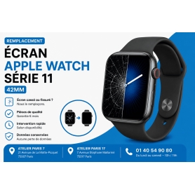 Remplacement Ecran Apple Watch Serie 11 42mm