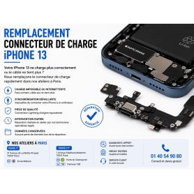 Remplacement Connecteur de Charge iPhone 13