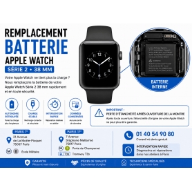 Remplacement Batterie Apple Watch série 2 38mm