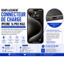 Remplacement connecteur de charge USB-C iPhone 16 Pro Max