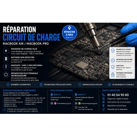 Réparation circuit de charge MacBook Air et MacBook Pro