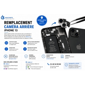 Remplacement Caméra Arrière iPhone 13
