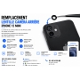 Remplacement Lentille Caméra Arrière iPhone 12 Mini