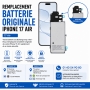 Réparation remplacement batterie originale Apple iPhone 17 Air Macinfo Paris