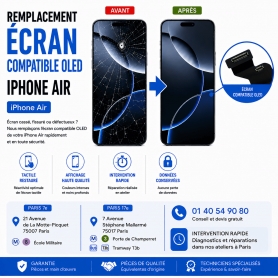 Remplacement Ecran iPhone Air - Compatible OLED