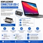 Réparation remplacement connecteur USB-C MacBook Air 13 pouces M1 A2337 Paris