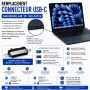 Réparation remplacement connecteur USB-C MacBook Air 15 pouces M3 A3114 Paris