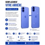 Réparation remplacement vitre arrière iPhone 16 Plus Paris
