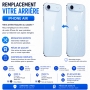 Réparation remplacement vitre arrière iPhone Air Paris