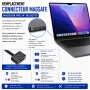 Remplacement connecteur charge MagSafe MacBook Pro 14 pouces M2 A2779 Paris