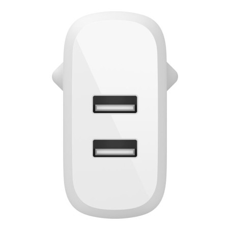 Vue avant du chargeur Belkin 2 ports USB-A 24 W