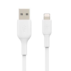 Câble Belkin USB-A vers Lightning blanc