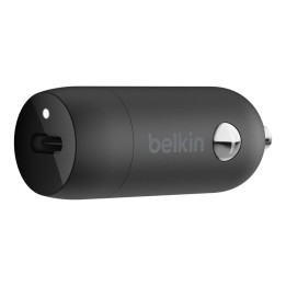 Chargeur voiture Belkin USB-C 30 W noir