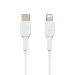 Câble Belkin USB-C vers Lightning 2 m blanc