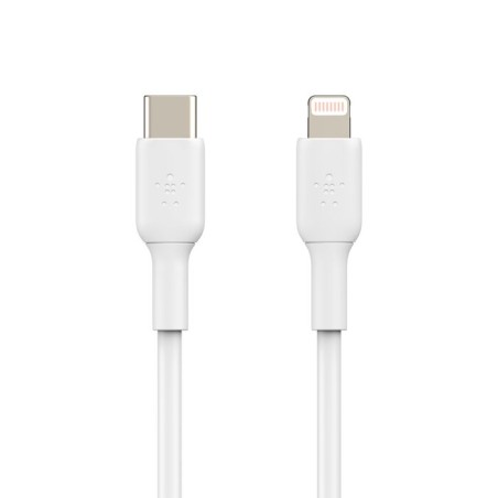 Câble Belkin USB-C vers Lightning 2 m blanc