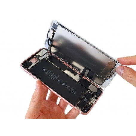 Réparation écran vitre cassé Apple iPhone 7 Blanc en magasin sur Paris