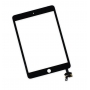 Vitre tactile Apple iPad mini 3 A1599 A1600 Noir +Sticker de fixation assemblée