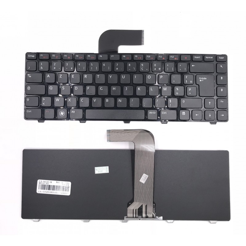 Clavier Français AZERTY NOIR Pour DELL Vostro 15Z 5523 | Clavier Portable DELL, Disposition Azerty, Neuf
