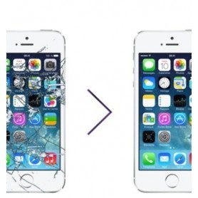 Forfait Réparation Remplacement Ecran Apple iPhone 5 Blanc - Compatible