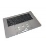 Clavier Apple MacBook Pro 15" A1707 EMC 3072 3162 Gris Sidéral Topcase Assemblé