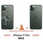Remplacement Vitre Arrière Apple iPhone 11 / 11 Pro / 11 Pro Max