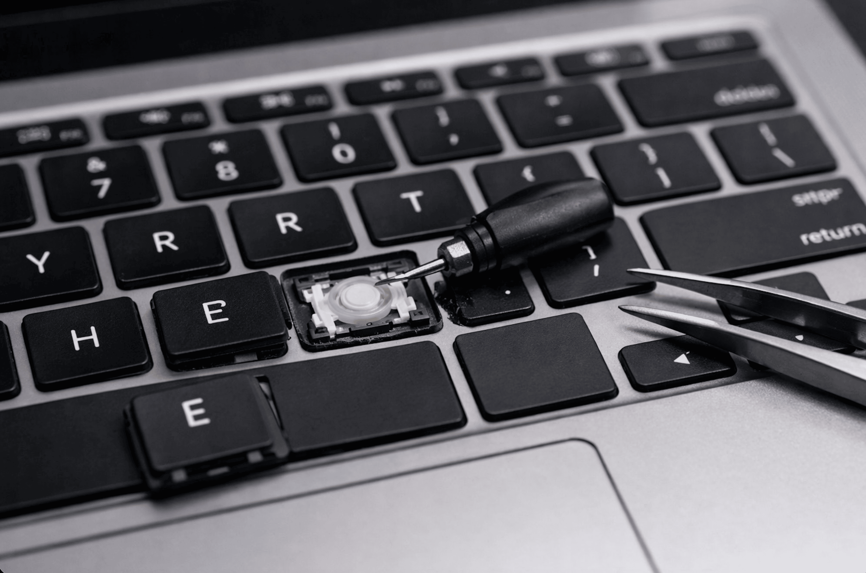 Clavier MacBook ne fonctionne plus réparation Paris