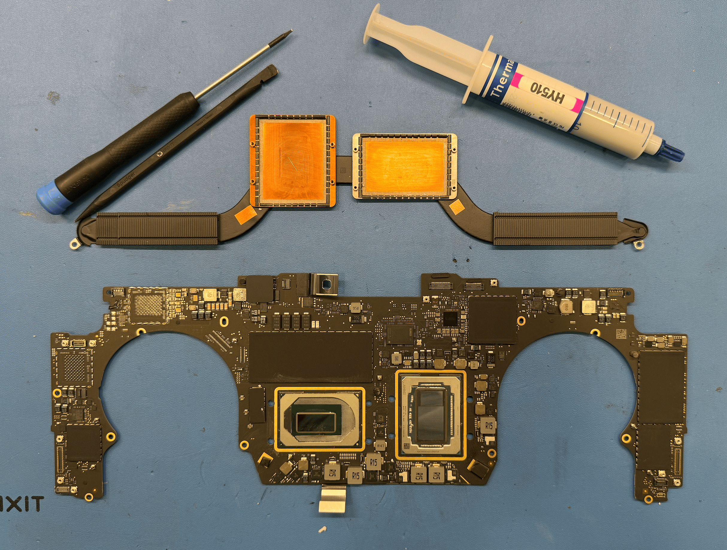 MacBook Pro qui chauffe : diagnostic et remplacement de la pâte thermique