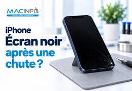 iPhone écran noir après une chute : que faire ?